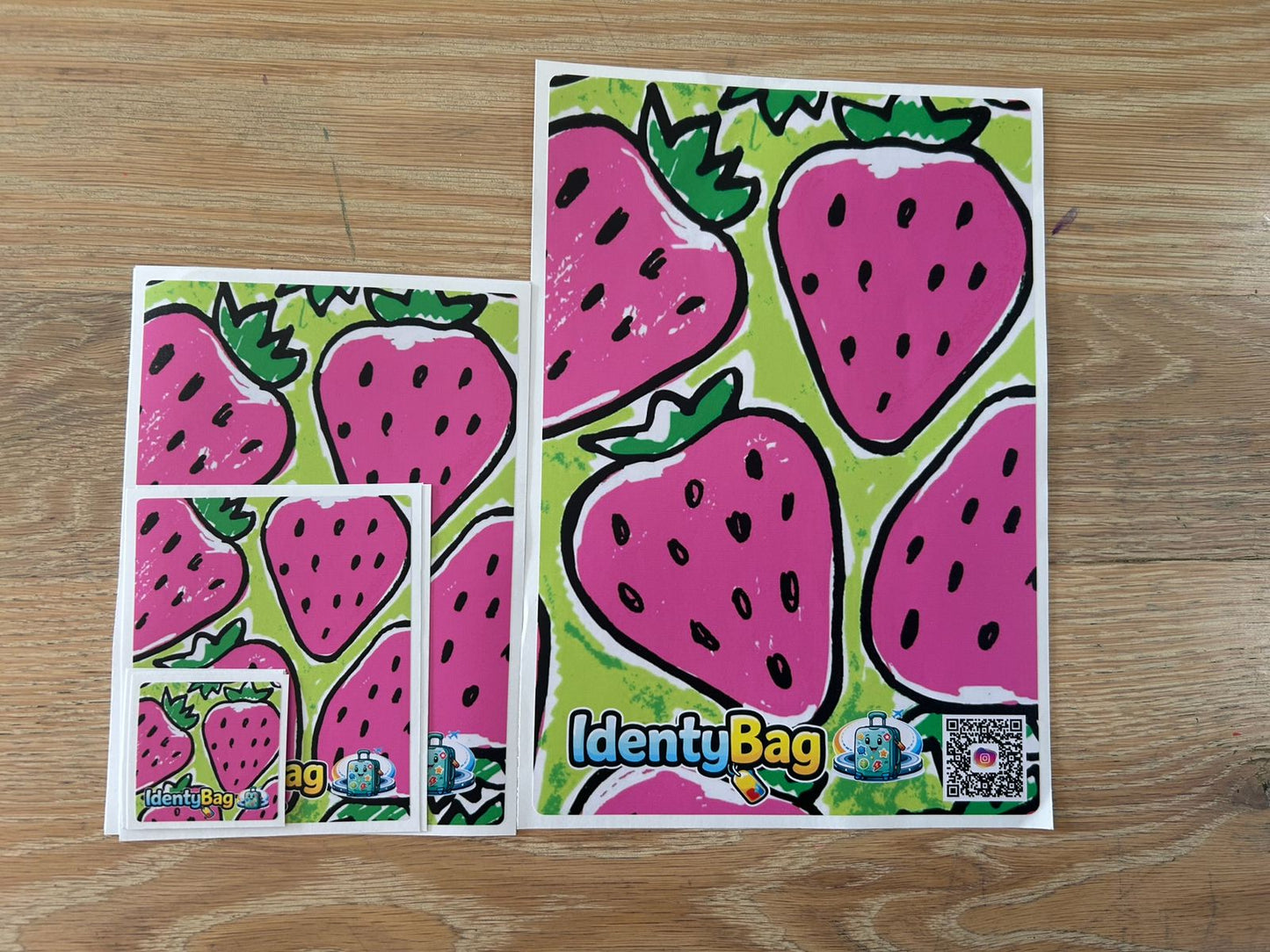 Strawberry Sticker
