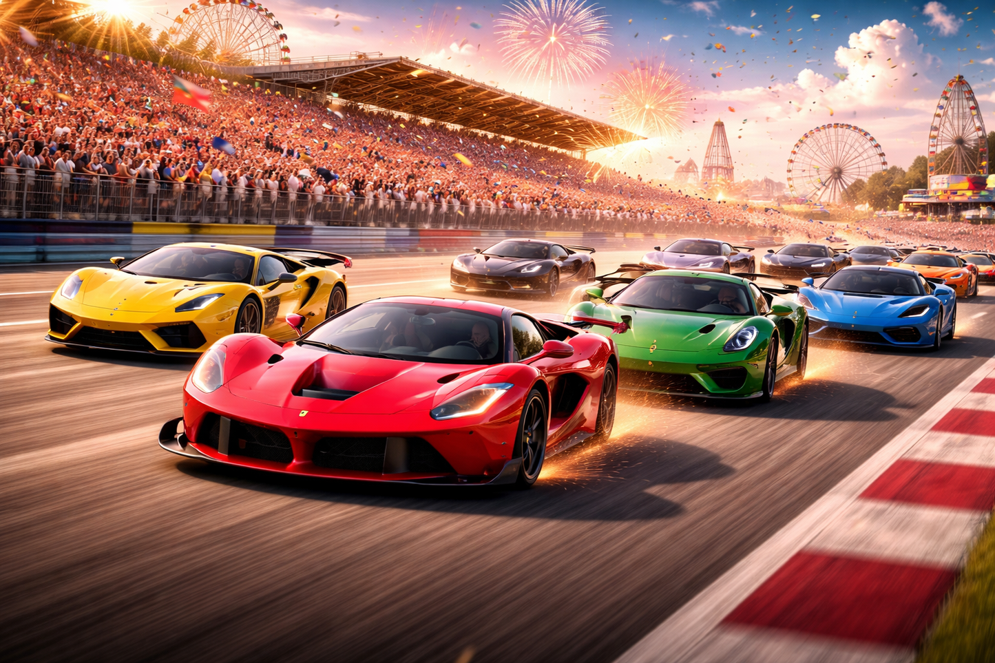 Supercar Rush Sticker Pack