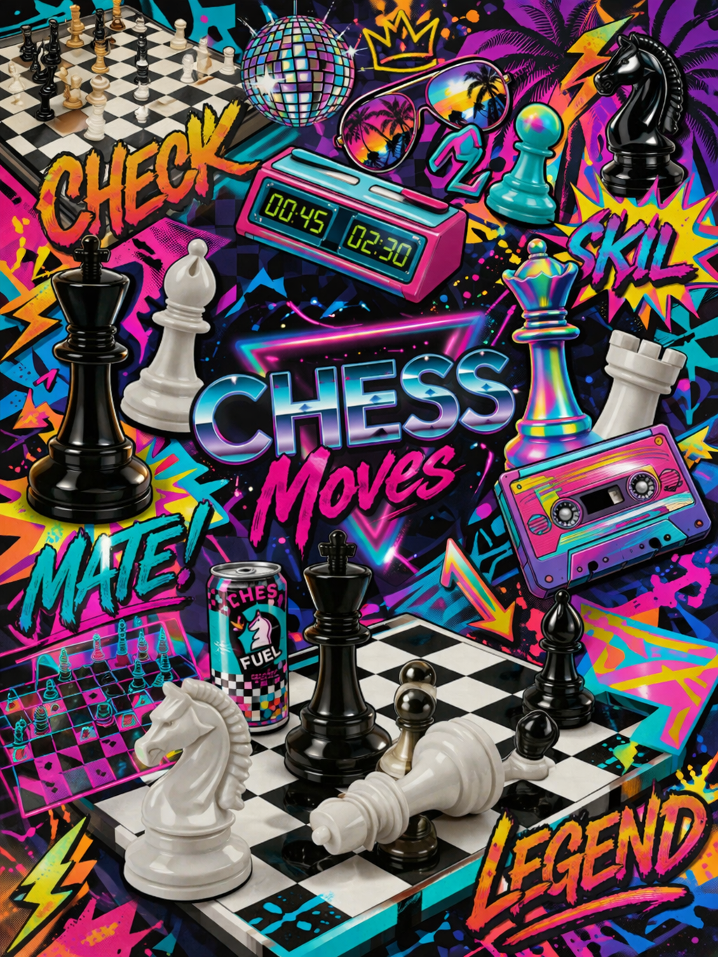 Chess Legends Sticker Pack