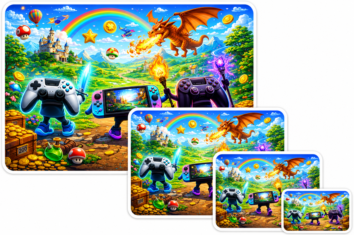 Dragon Realm Adventure Decal