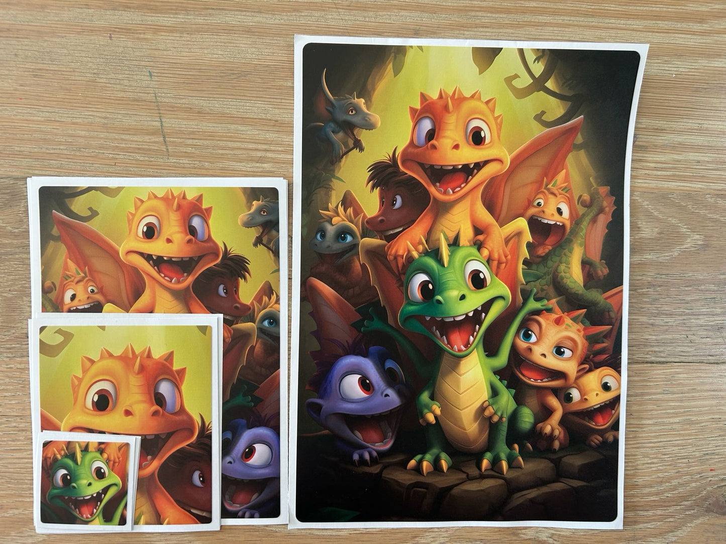 Dragon Friends Sticker