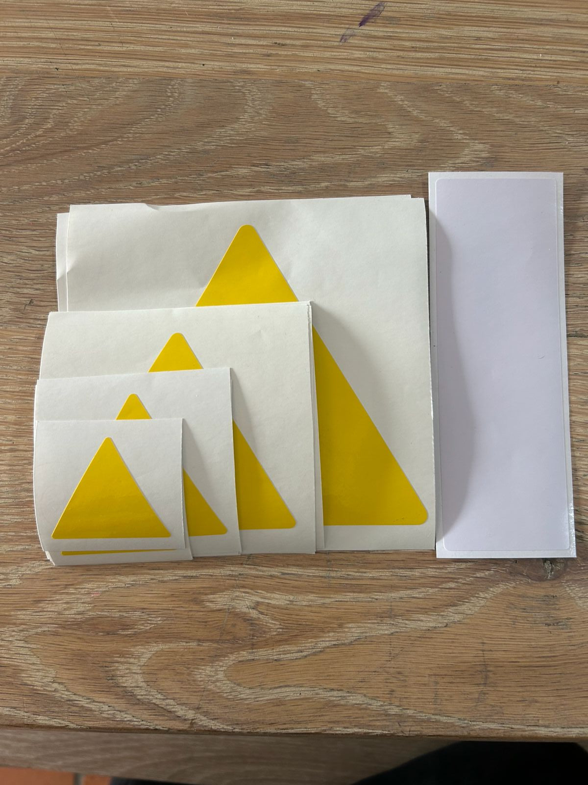 Triangle Sticker
