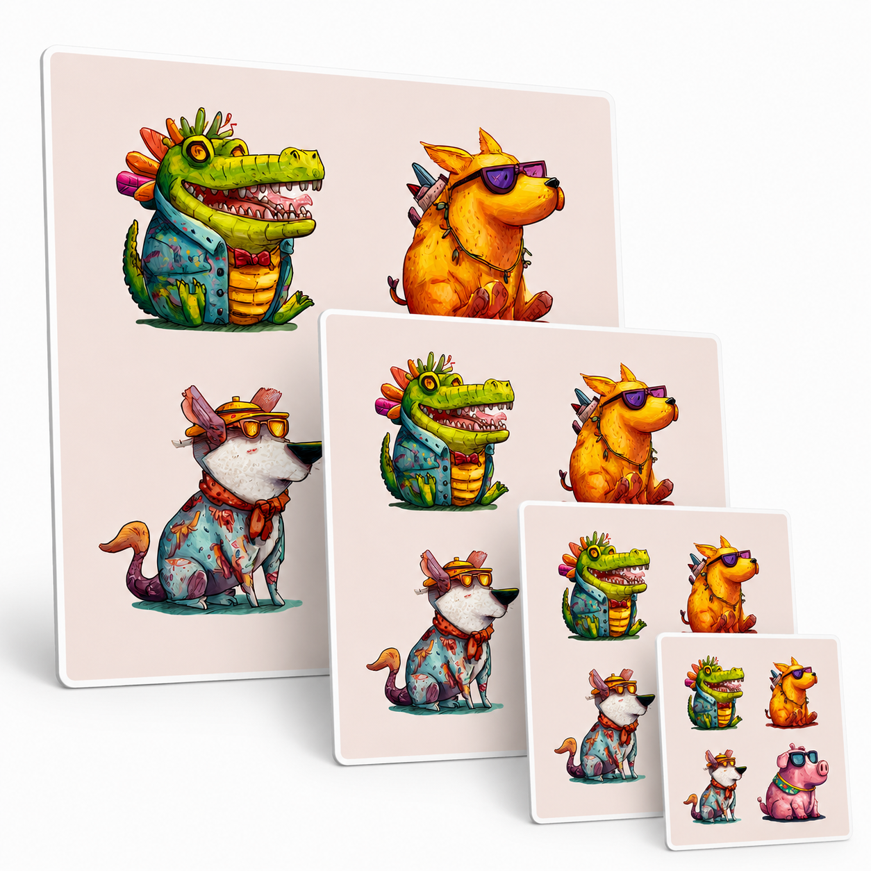 Cool Critters Sticker Pack