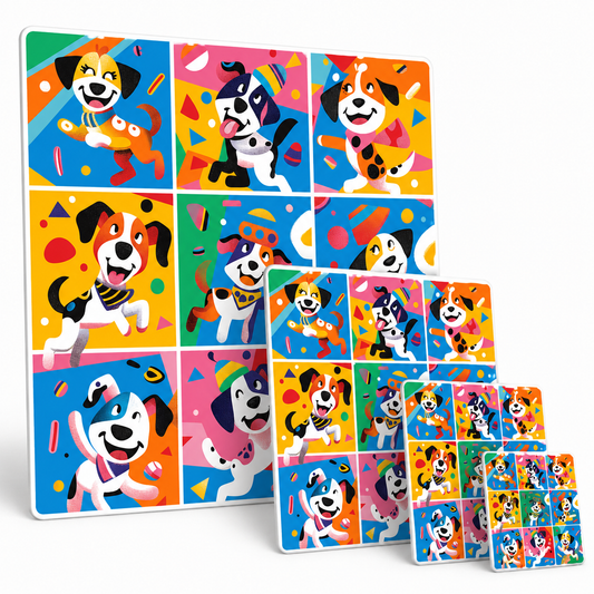 Playful Pups Sticker Pack