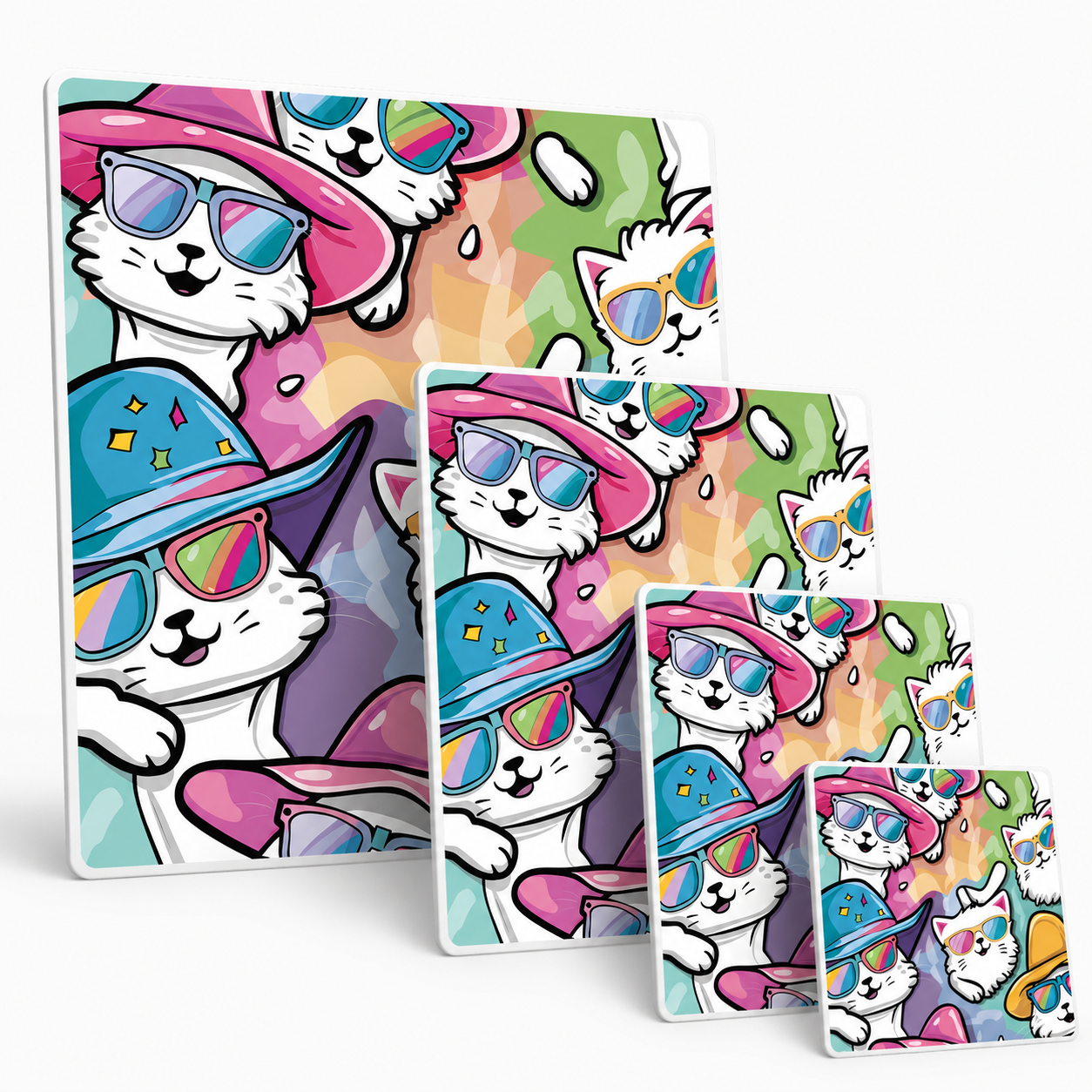 Sunny Cats Sticker Pack