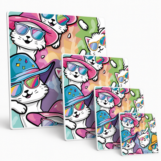 Sunny Cats Sticker Pack