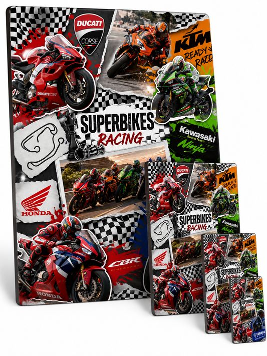 Superbike Rush Sticker Pack