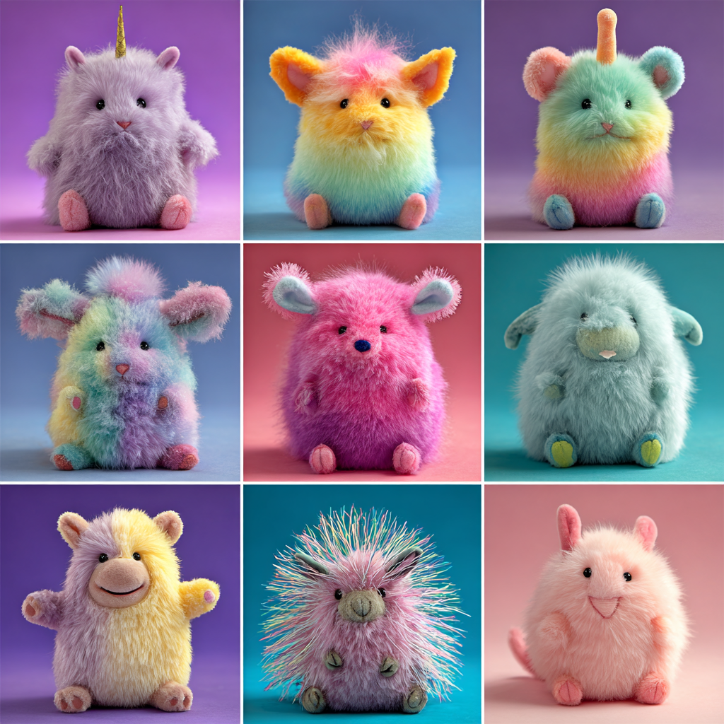Fluffy Friends Sticker Pack