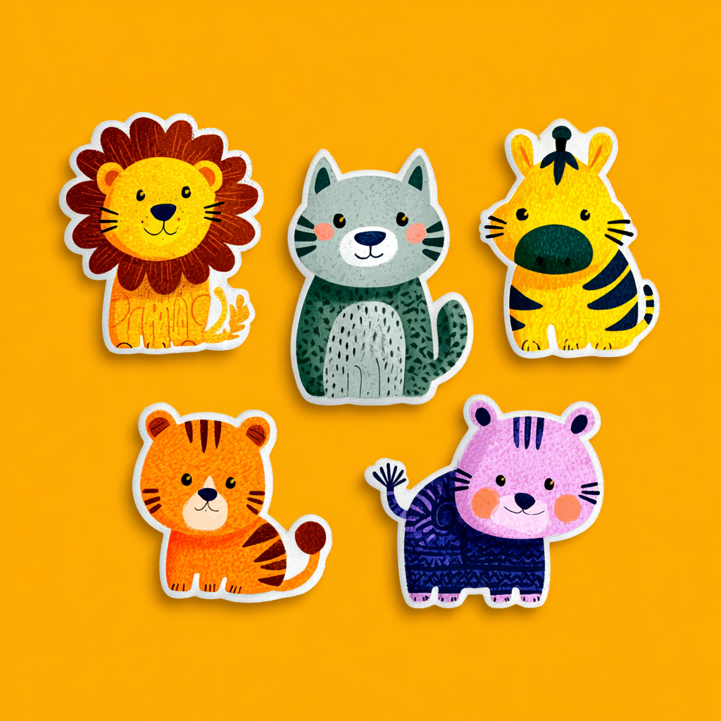 Jungle Buddies Sticker Pack