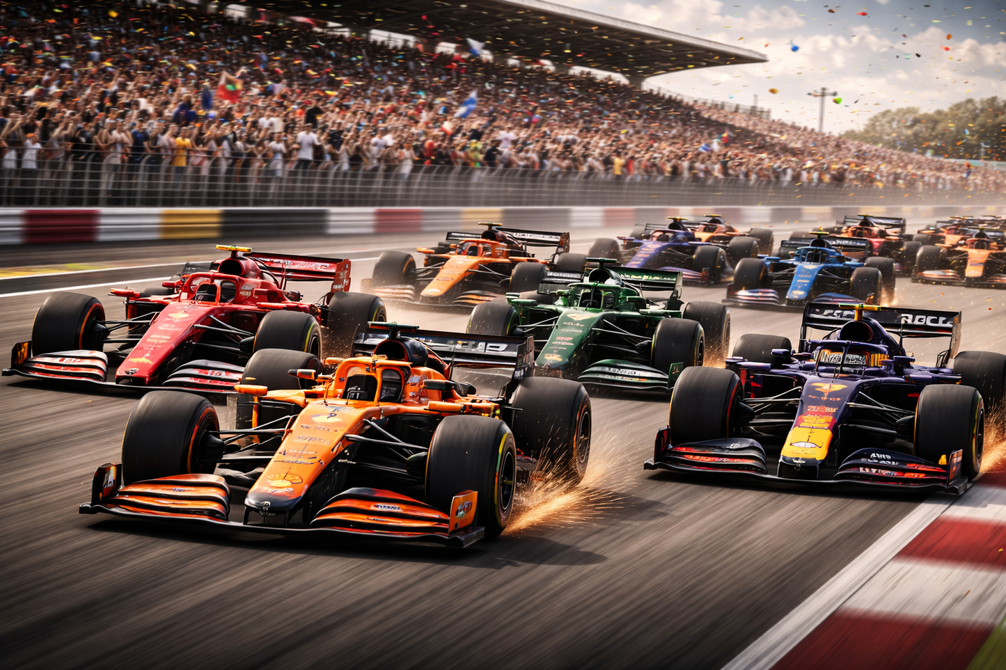 Formula Rush Sticker Pack