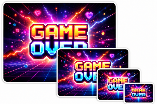 Pixel Pulse Arcade Decal