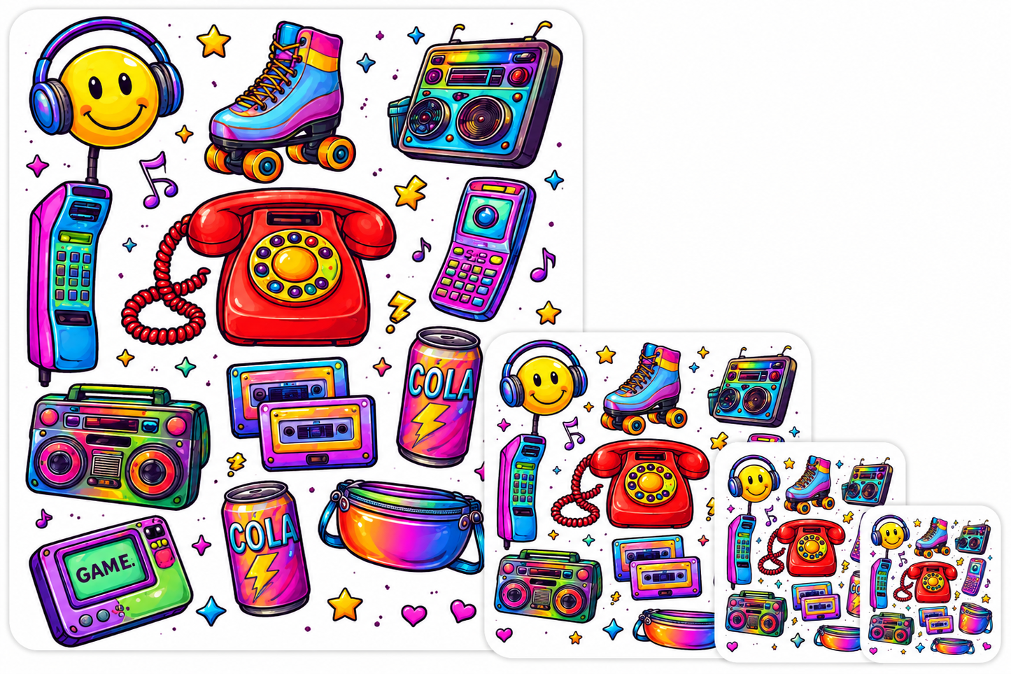 Throwback Energy Sticker